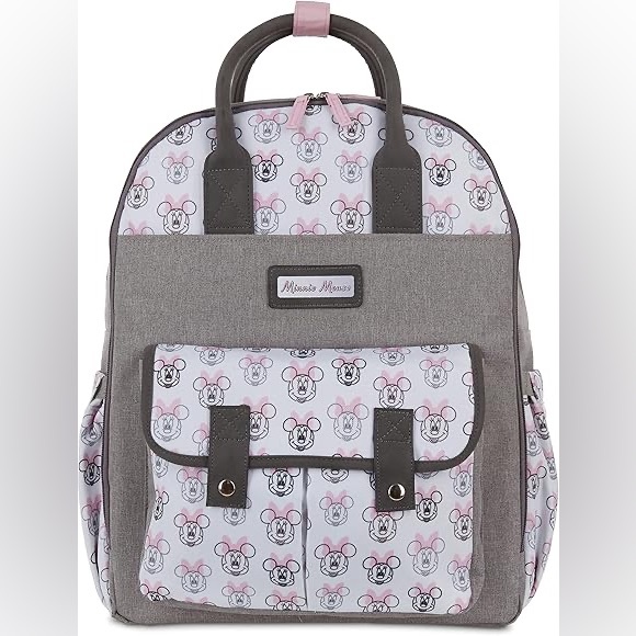 Disney Minnie Mouse Baby Diaper Bag Backpack - Picture 2 of 16